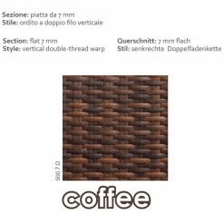 Viadurini in the Garden Gartensofas-Gartensofa handgeflochten aus Polyethylen Joe