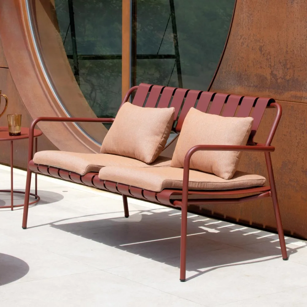 Viadurini in the Garden Gartensofas-Gartensofa komplett aus Aluminium - Resplendent