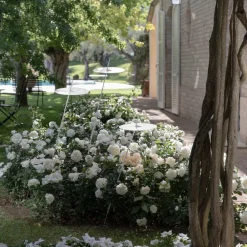 Viadurini Lighting Design Beleuchtung-Garten-Stehlampe Aluminium Weiß Design mit Seerosenblatt - Cipriam