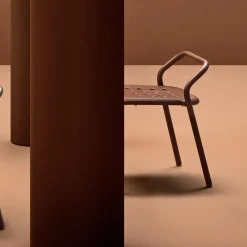 Varaschin Gartenstühle Metall-Gartenstuhl Aluminiumstruktur Made in Italy - Noss by