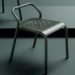 Varaschin Gartenstühle Metall-Gartenstuhl Aluminiumstruktur Made in Italy - Noss by