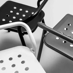 Varaschin Gartenstühle Metall-Gartenstuhl Aluminiumstruktur Made in Italy - Noss by