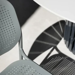 Viadurini in the Garden Gartenstühle Metall-Gartenstuhl aus lackiertem Metall Made in Italy 2 Stück - Synergy