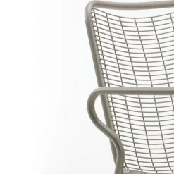 Viadurini in the Garden Gartenstühle Metall-Gartenstuhl aus Metall mit Armlehnen Made in Italy 2 Stück - Vikas