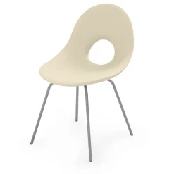 Viadurini in the Garden Gartenstühle Kunststoff-Gartenstuhl aus Polyethylen und Aluminiumbasis Made in Italy - Ashley