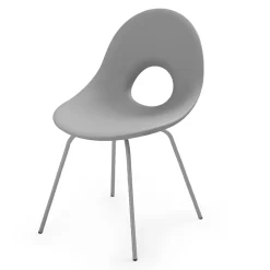 Viadurini in the Garden Gartenstühle Kunststoff-Gartenstuhl aus Polyethylen und Aluminiumbasis Made in Italy - Ashley