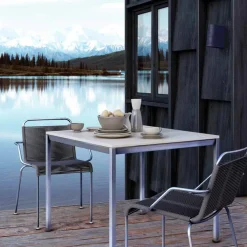 Viadurini in the Garden Gartenstühle Metall-Gartenstuhl aus Stahl mit Armlehnen und Kordel Made in Italy - Madagaskar2