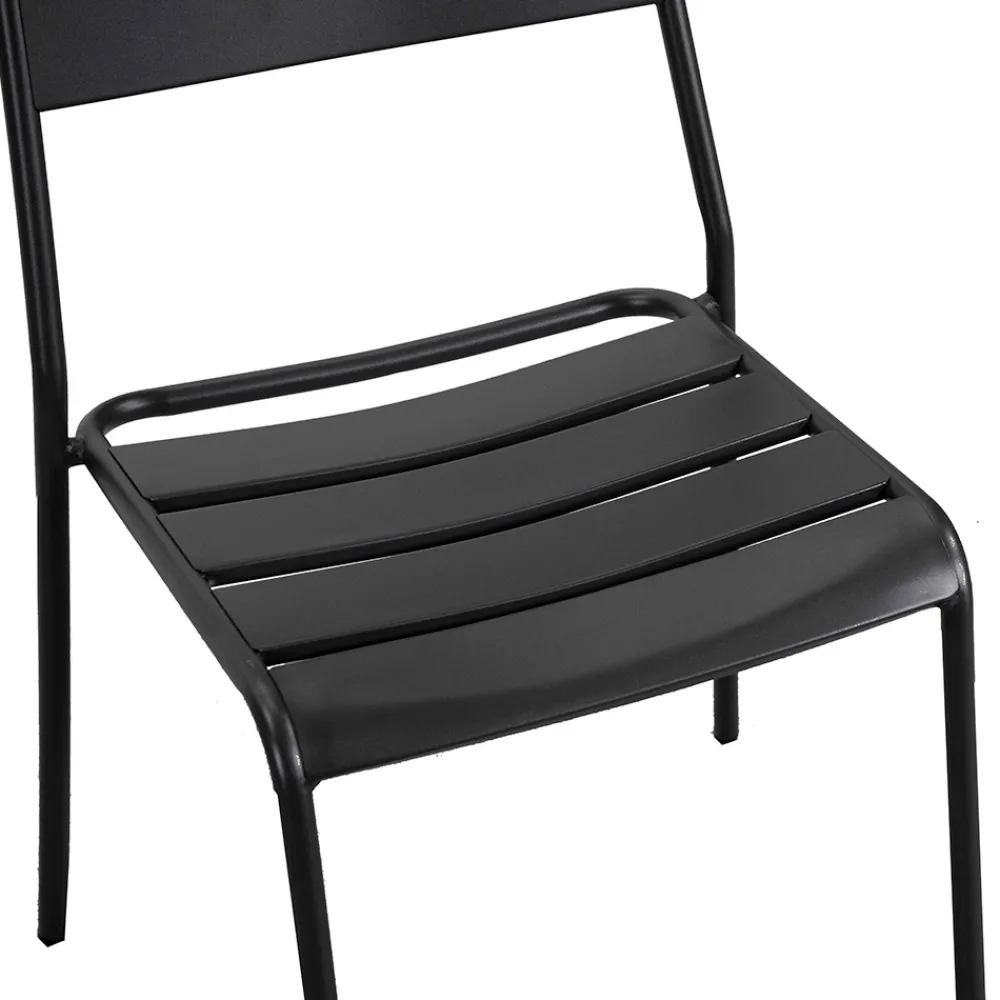 Viadurini in the Garden Gartenstühle Metall-Gartenstuhl ganz aus Metall - Schleife