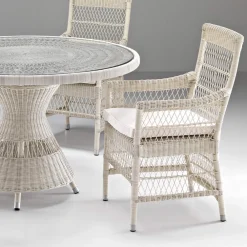 Viadurini in the Garden Gartenstühle Rattan-Gartenstuhl mit Armlehnen aus Polyrattan - Gigi