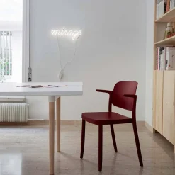 Viadurini in the Garden Gartenstühle Kunststoff-Gartenstuhl Polypropylen Stapelbare Hergestellt in Italien, 4 Stück - Bertina