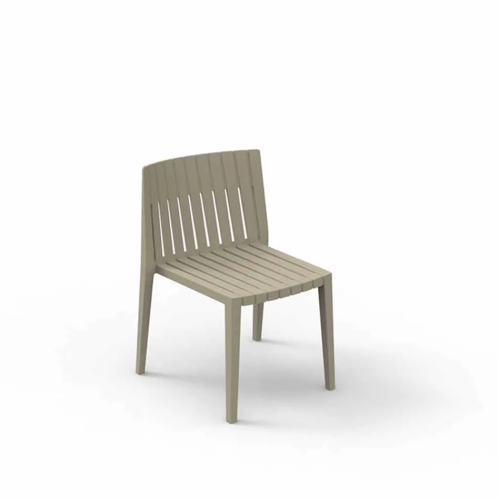 Vondom Gartenstühle Kunststoff-Gartenstuhl Spritz von aus Polypropylen und Glasfaser, 4 Stück