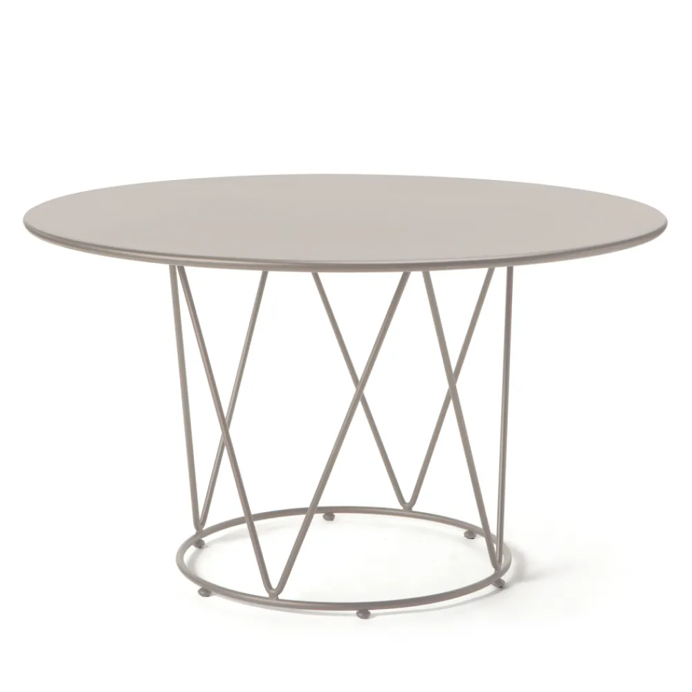 Viadurini in the Garden Gartentische Fest-Gartentisch aus Stahl in verschiedenen Größen Made in Italy - Brienne