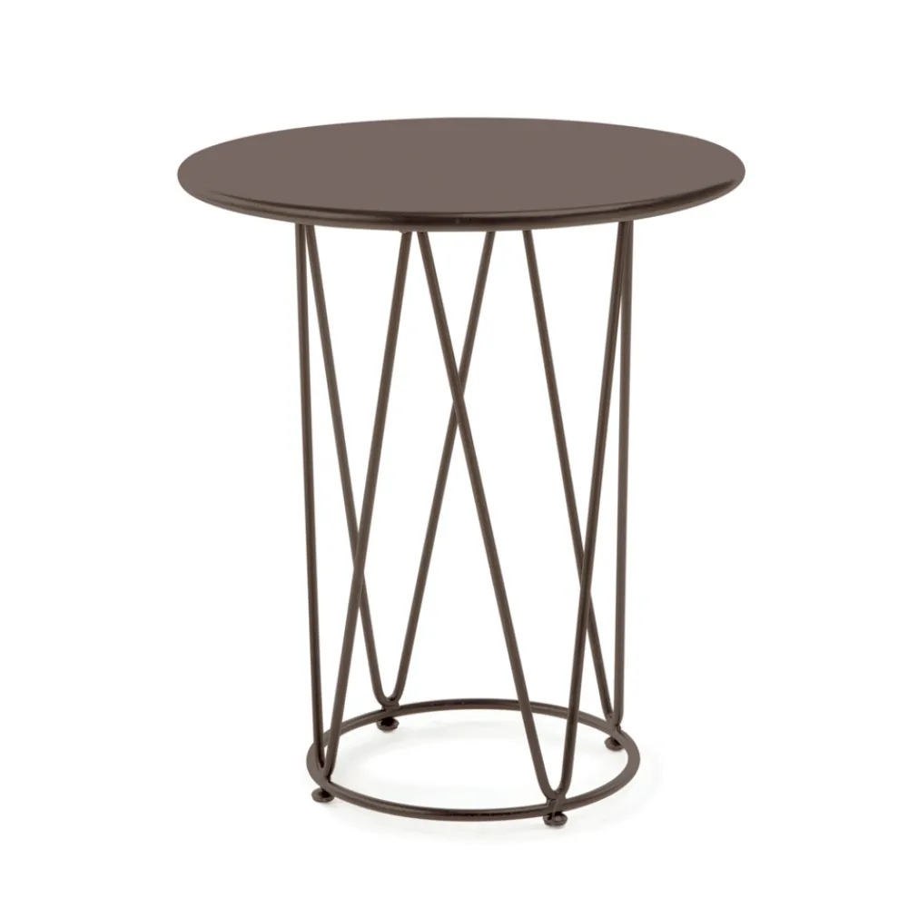 Viadurini in the Garden Gartentische Fest-Gartentisch aus Stahl in verschiedenen Größen Made in Italy - Brienne