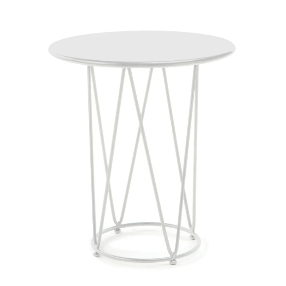 Viadurini in the Garden Gartentische Fest-Gartentisch aus Stahl in verschiedenen Größen Made in Italy - Brienne