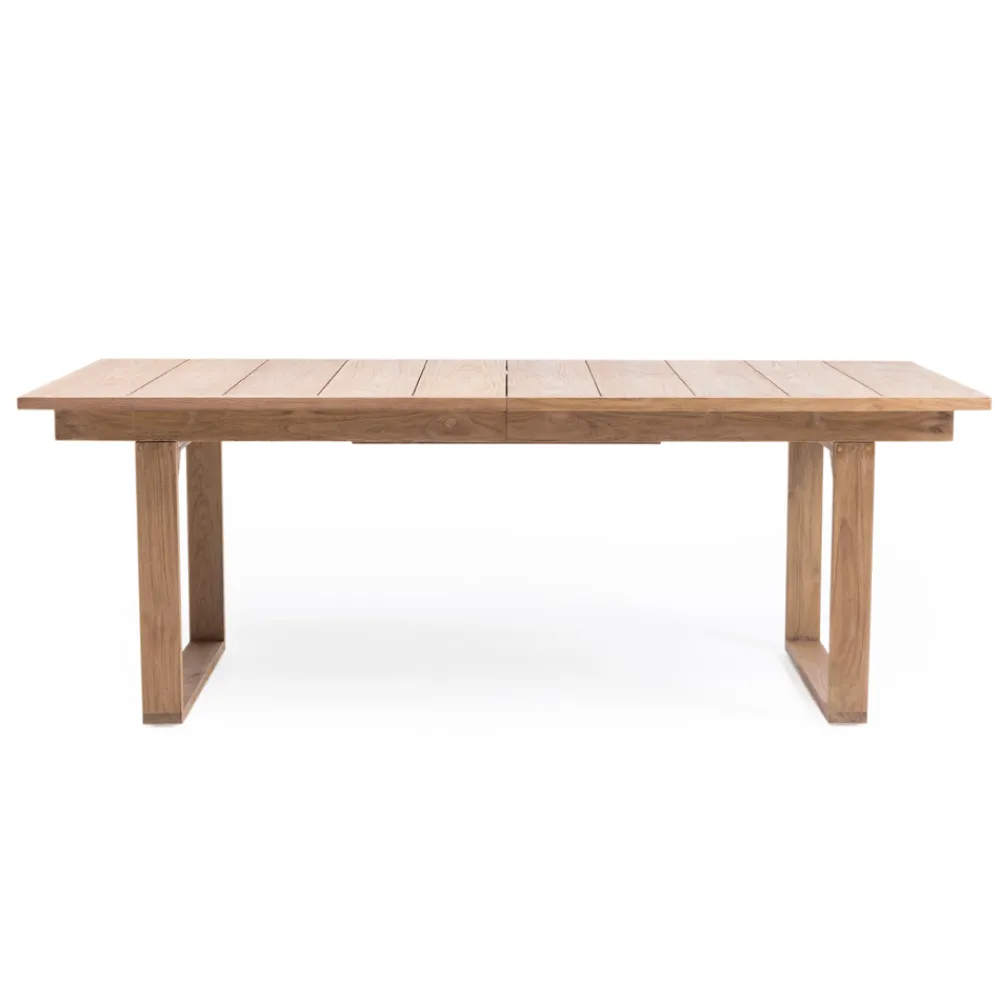 Viadurini in the Garden Gartentische Aus Teakholz-Gartentisch aus Teakholz, ausziehbar auf 270 cm - Marie