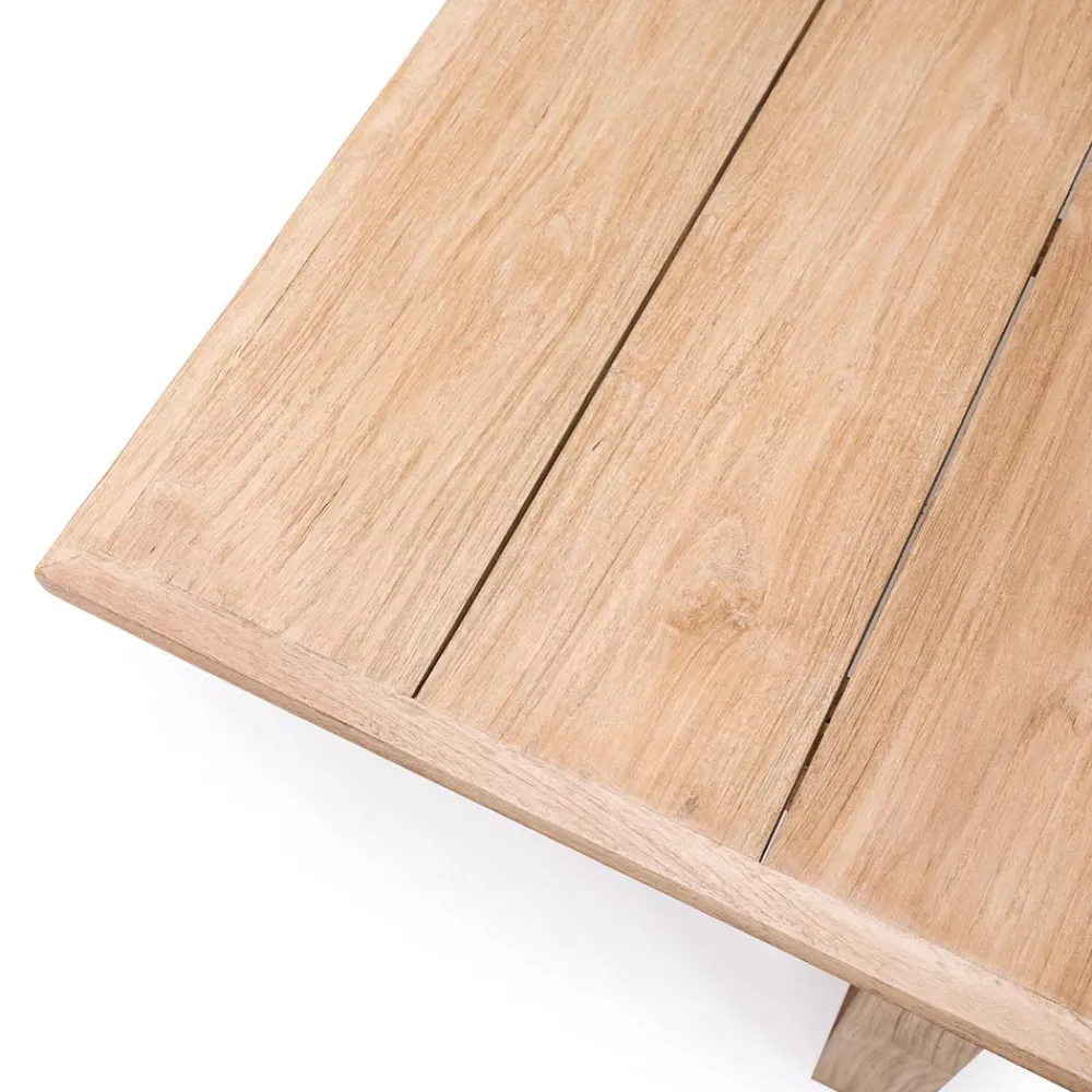 Viadurini in the Garden Gartentische Aus Teakholz-Gartentisch aus Teakholz, ausziehbar auf 270 cm - Marie