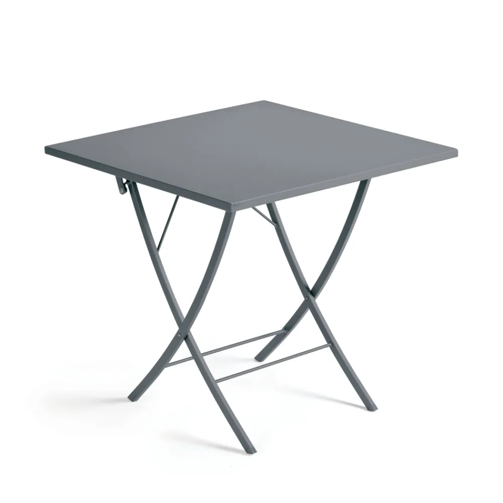 Viadurini in the Garden Gartentische Fest-Gartentisch aus verzinktem Stahl Made in Italy - Blair