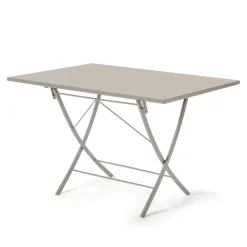 Viadurini in the Garden Gartentische Fest-Gartentisch aus verzinktem Stahl Made in Italy - Blair