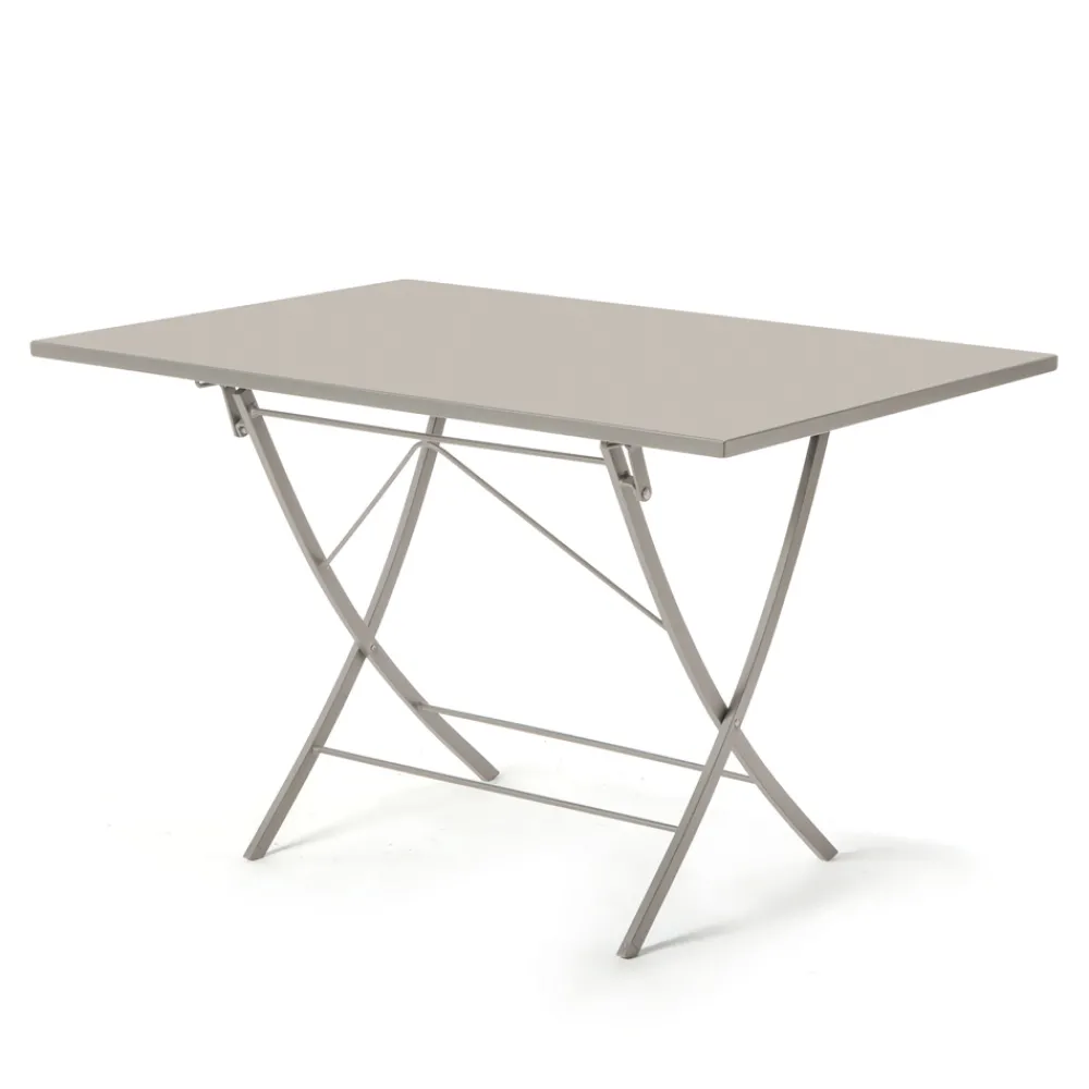 Viadurini in the Garden Gartentische Fest-Gartentisch aus verzinktem Stahl Made in Italy - Blair