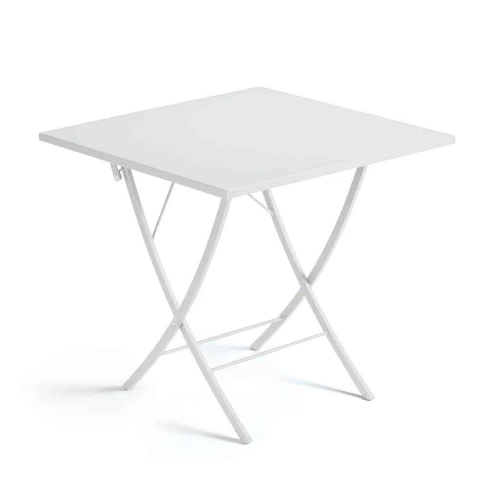 Viadurini in the Garden Gartentische Fest-Gartentisch aus verzinktem Stahl Made in Italy - Blair