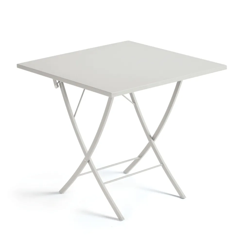 Viadurini in the Garden Gartentische Fest-Gartentisch aus verzinktem Stahl Made in Italy - Blair