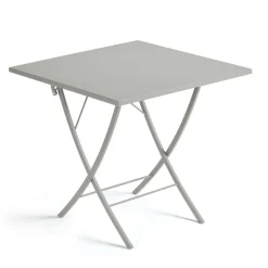 Viadurini in the Garden Gartentische Fest-Gartentisch aus verzinktem Stahl Made in Italy - Blair