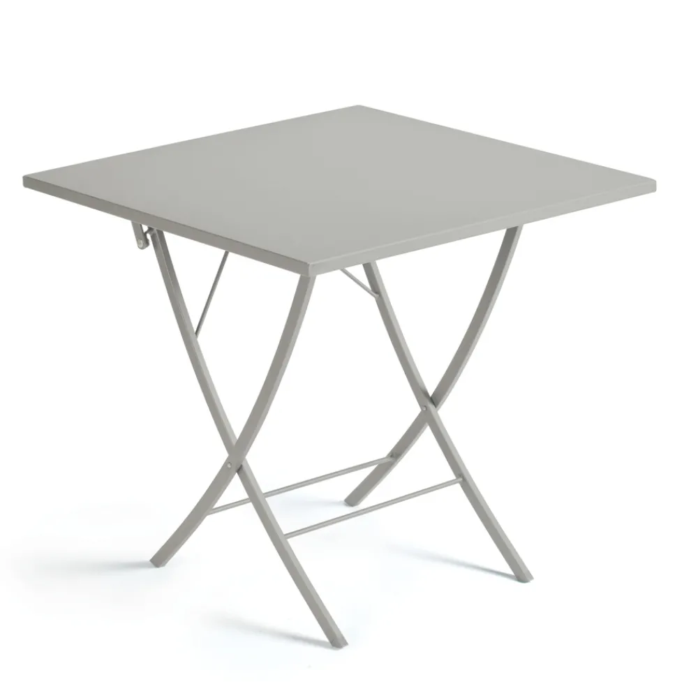 Viadurini in the Garden Gartentische Fest-Gartentisch aus verzinktem Stahl Made in Italy - Blair