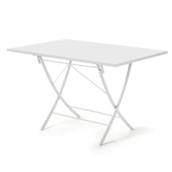 Viadurini in the Garden Gartentische Fest-Gartentisch aus verzinktem Stahl Made in Italy - Blair