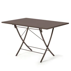 Viadurini in the Garden Gartentische Fest-Gartentisch aus verzinktem Stahl Made in Italy - Blair