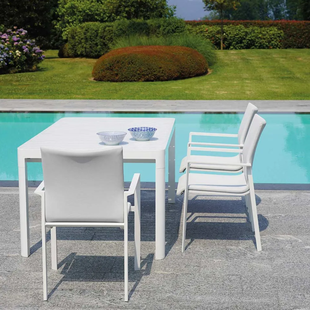 Viadurini in the Garden Ausziehbare Gartentische-Gartentisch ausziehbar auf 240 cm mit Aluminiumstruktur - Geoffroy