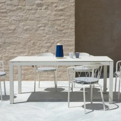 Viadurini in the Garden Ausziehbare Gartentische-Gartentisch ausziehbar auf 250 cm aus Metall Made in Italy - Beverly