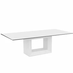 Vondom Gartentische Fest-Gartentisch Vela 200x100 cm von , aus Polyethylenharz