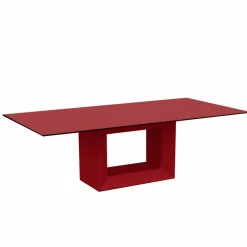 Vondom Gartentische Fest-Gartentisch Vela 200x100 cm von , aus Polyethylenharz