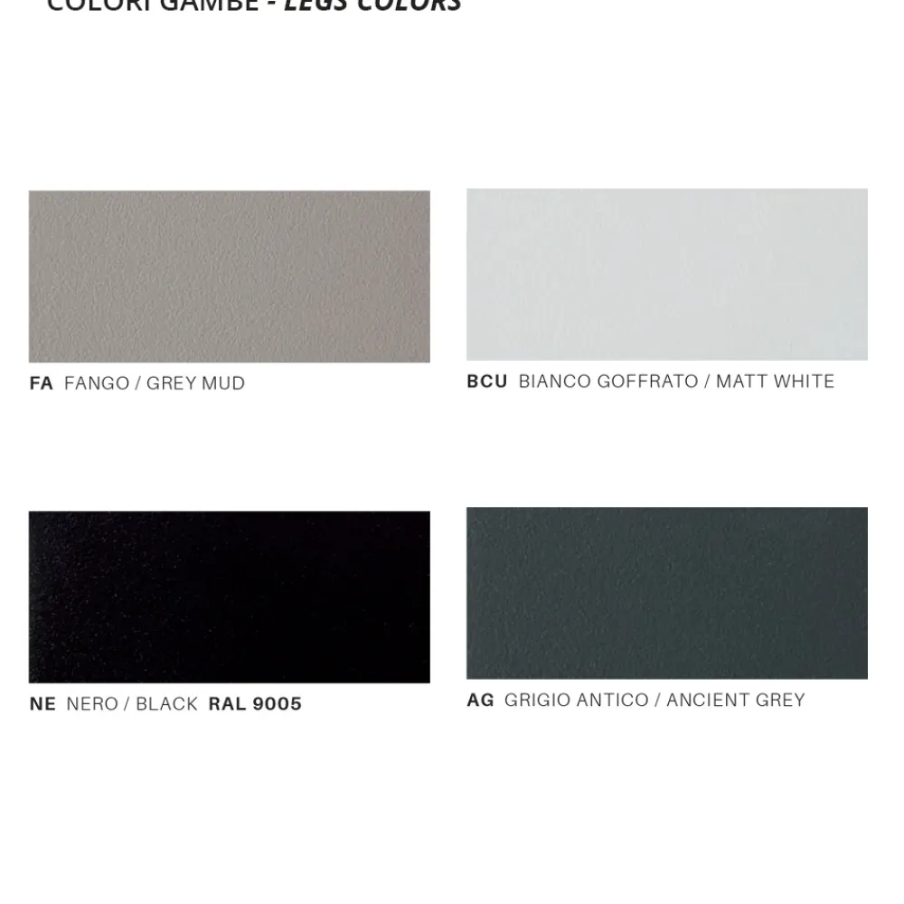 Viadurini in the Garden Gartentische Fest-Gartentischgestell aus verzinktem Stahl mit HPL-Platte Made in Italy - Brienne