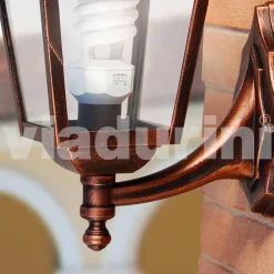 Viadurini Lighting Garten-Wandlampen-Gartenwandlaterne aus Aluminium, hergestellt in Italien, Aquilina