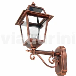 Viadurini Lighting Garten-Wandlampen-Gartenwandleuchte aus Aluminium, hergestellt in Italien, Kristel