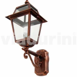 Viadurini Lighting Garten-Wandlampen-Gartenwandleuchte aus Aluminium, hergestellt in Italien, Kristel