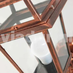 Viadurini Lighting Garten-Wandlampen-Gartenwandleuchte aus Aluminium, hergestellt in Italien, Kristel