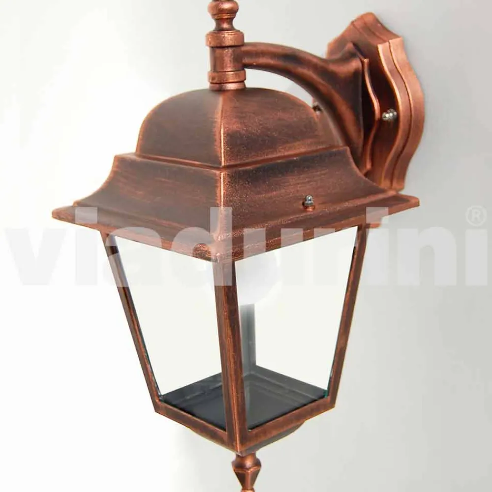 Viadurini Lighting Garten-Wandlampen-Gartenwandleuchte aus Aluminium, hergestellt in Italien, Aquilina