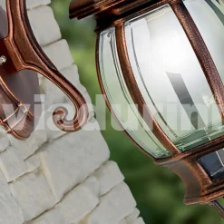 Viadurini Lighting Pendelleuchten Vintage-Gartenwandleuchte aus Aluminium, hergestellt in Italien, Anika