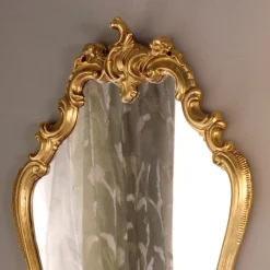 Viadurini Classic Wandspiegel-Geformter Barockspiegel mit Blattgoldrahmen Made in Italy - Precious