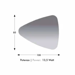 Viadurini Bathroom Badspiegel-Geformter Spiegel mit Sandstrahl und Hintergrundbeleuchtung Made in Italy - Eurano