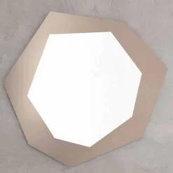 Viadurini Living Wandspiegel-Geformter Wandspiegel mit Glasrahmen Made in Italy - Chlor