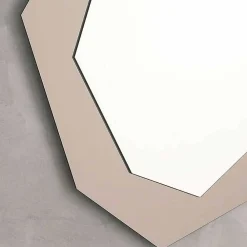 Viadurini Living Wandspiegel-Geformter Wandspiegel mit Glasrahmen Made in Italy - Chlor