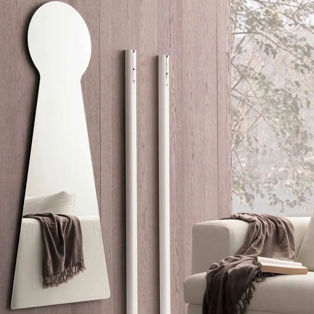 Viadurini Living Wandspiegel-Geformter Wandspiegel mit Melaminplatte Made in Italy - Bromo