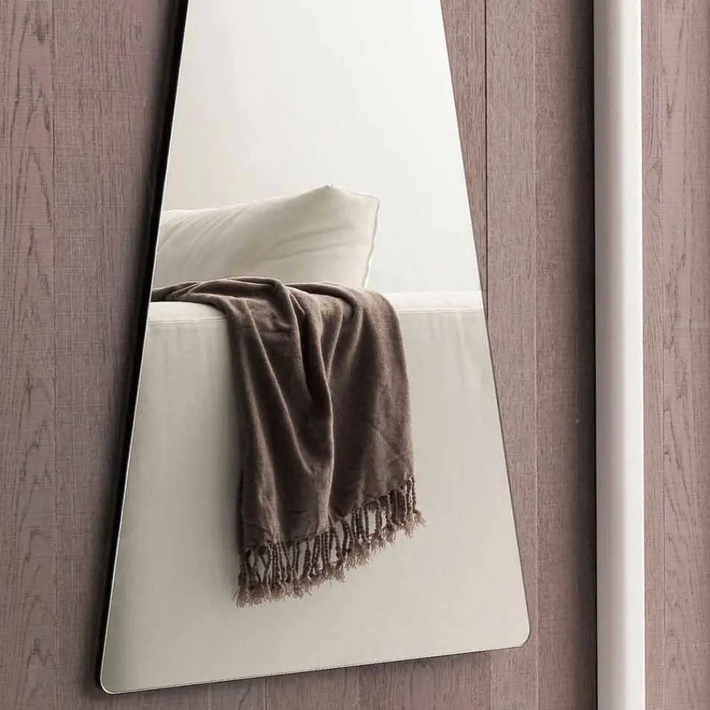 Viadurini Living Wandspiegel-Geformter Wandspiegel mit Melaminplatte Made in Italy - Bromo