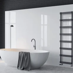 Viadurini Radiators Hybrid Heizkörper-Gemischter Handtuchwärmer mit vertikalen Verteilern, hergestellt in Italien – Ingwer