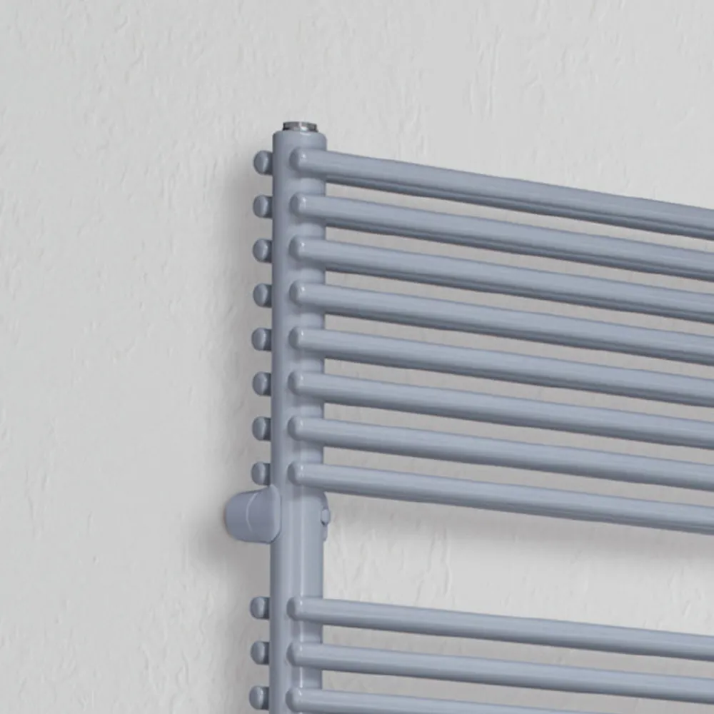 Viadurini Radiators Hybrid Heizkörper-Gemischter Handtuchwärmer in Stahl-Aluminium-Ausführung, hergestellt in Italien – Brioches