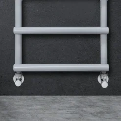 Viadurini Radiators Hybrid Heizkörper-Gemischter Handtuchwärmer mit kreisförmigen Elementen, hergestellt in Italien – Erdbeere