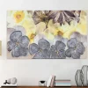 Viadurini Decor Blumen Bilder|Handgemalte Bilder-Gemälde modern mit Blumen handdekoriert Ramos